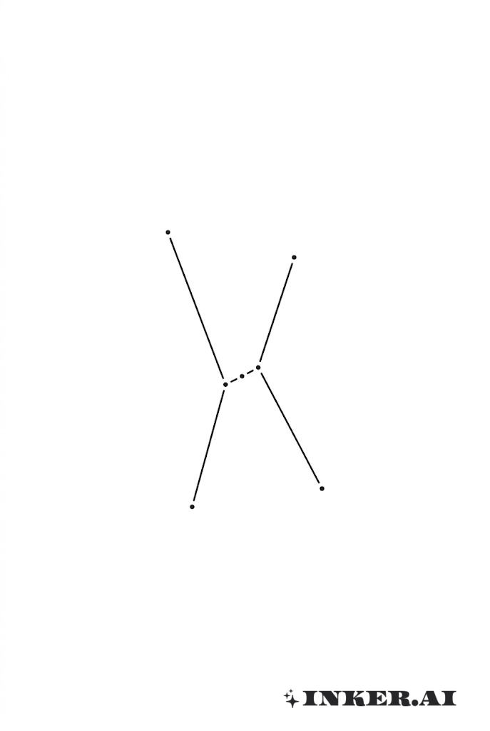 Constelação Espacial Minimalista