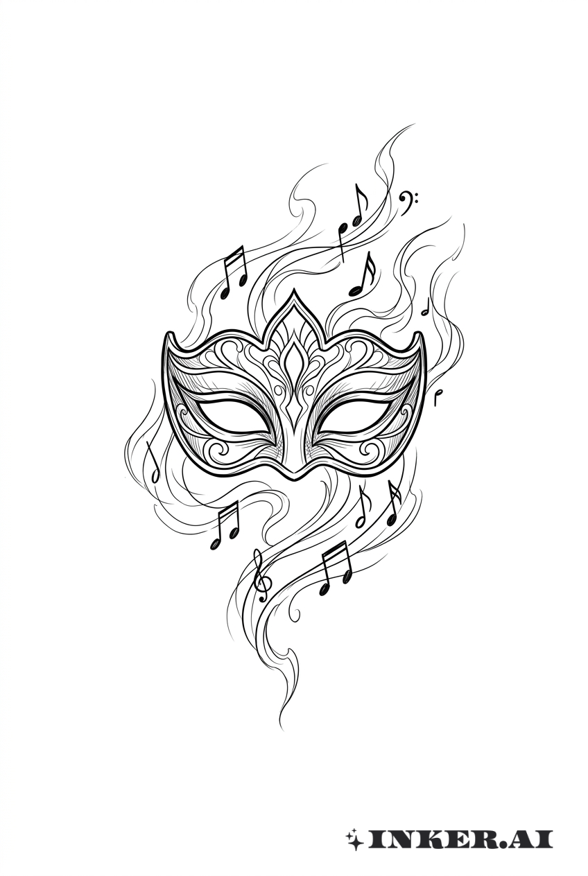 Masque Flottant de Sleep Token