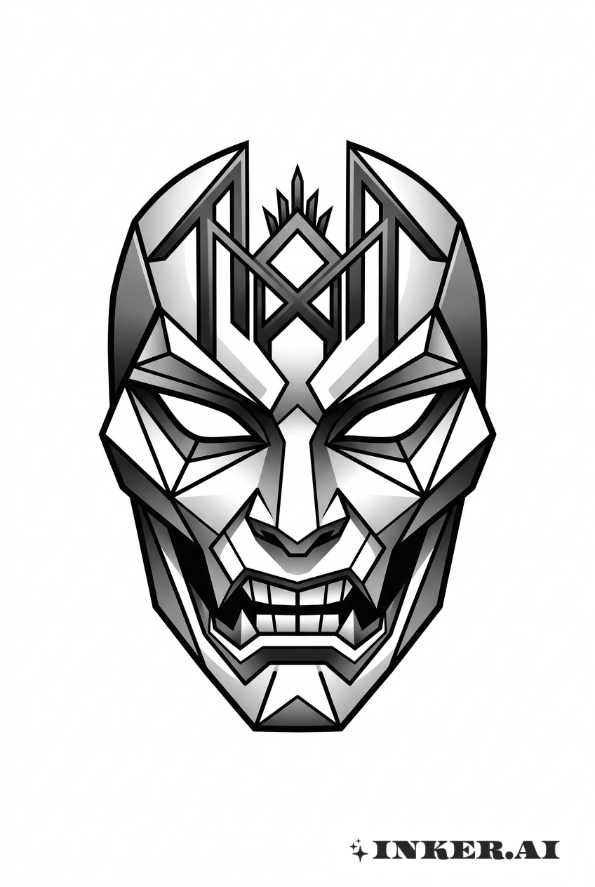 Geometric Sleep Token Mask