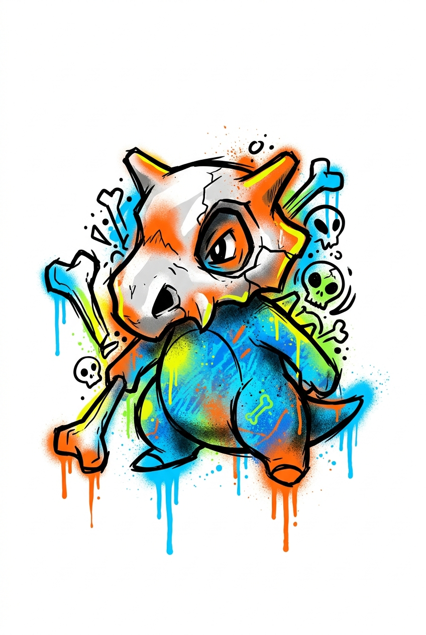 卡拉Bone塗鴉骨標