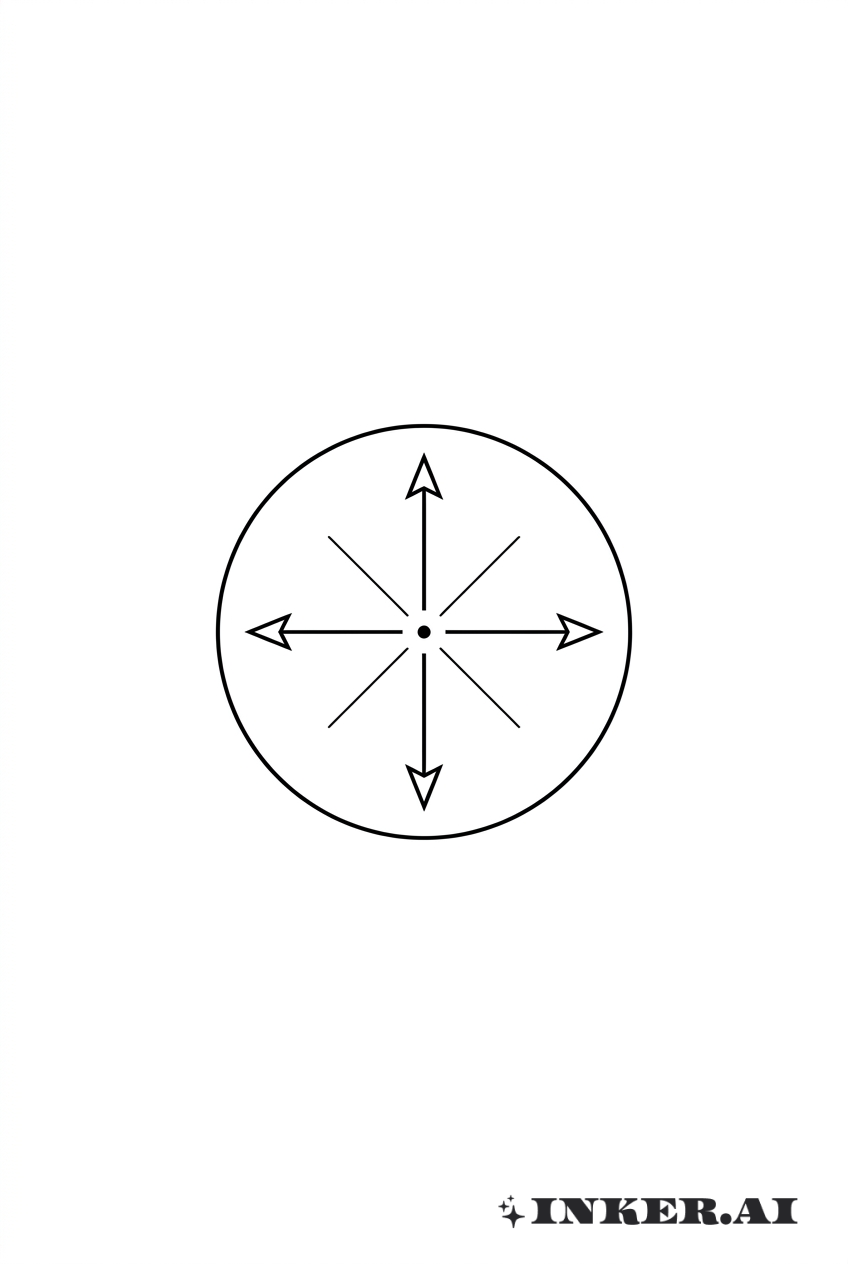 Bússola Minimalista Vagabunda