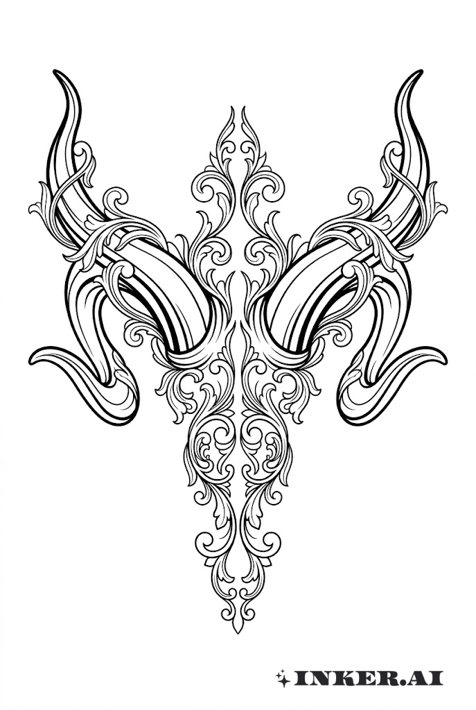 恶魔之角与巴洛克装饰