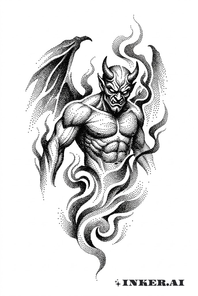 点绘风格恶魔崛起