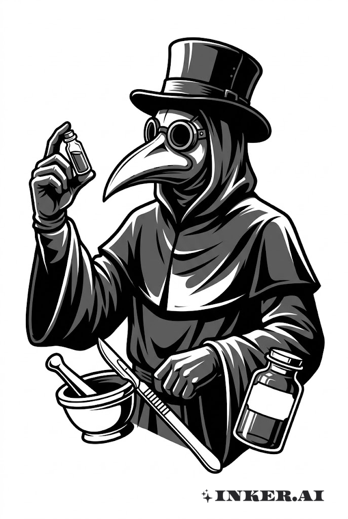 瘟疫醫師的療癒儀式