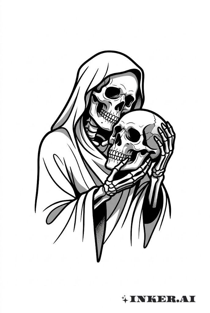 圣死女神拥抱死亡