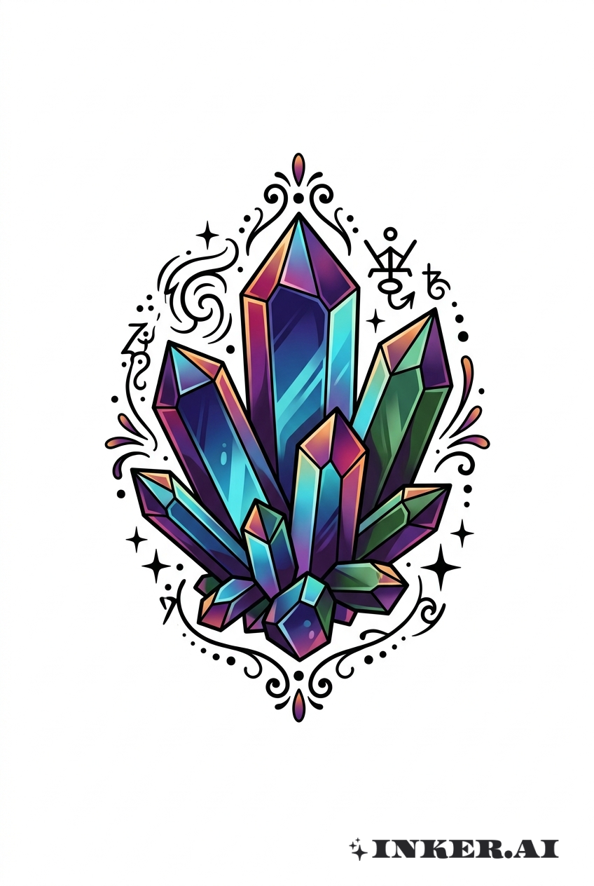 Encantamento de Cristal Arcano