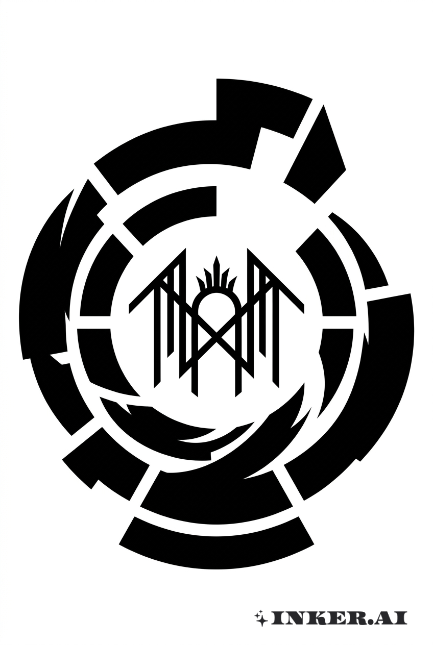 Sleep Token Geometric Embrace