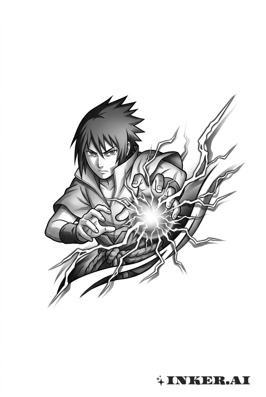 Sasuke Chidori Clash 3D