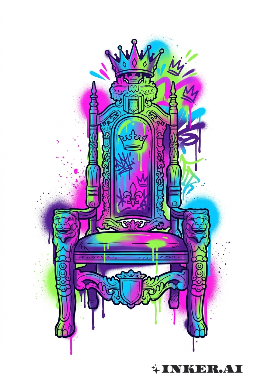 그래피티 킹덤 왕좌