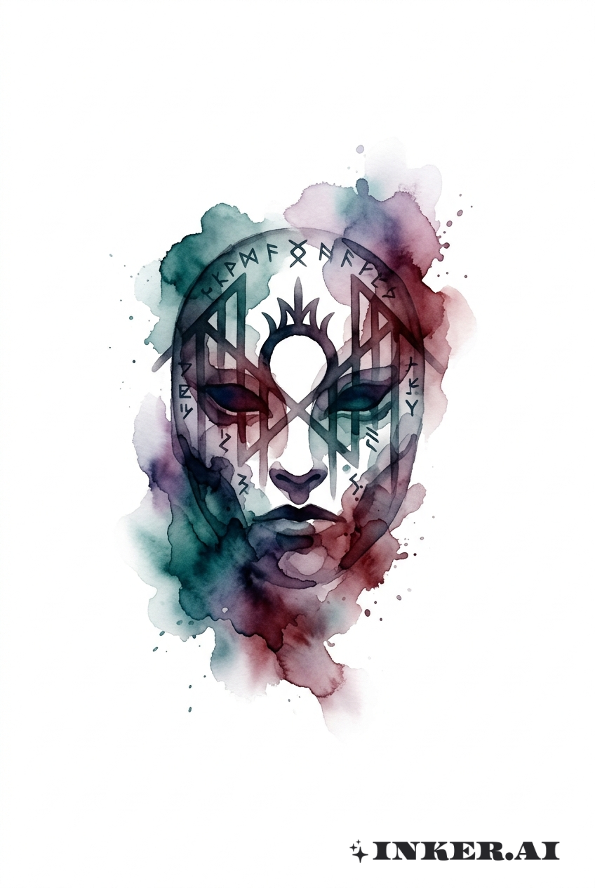 スリープトークン ウォーターカラーマスク