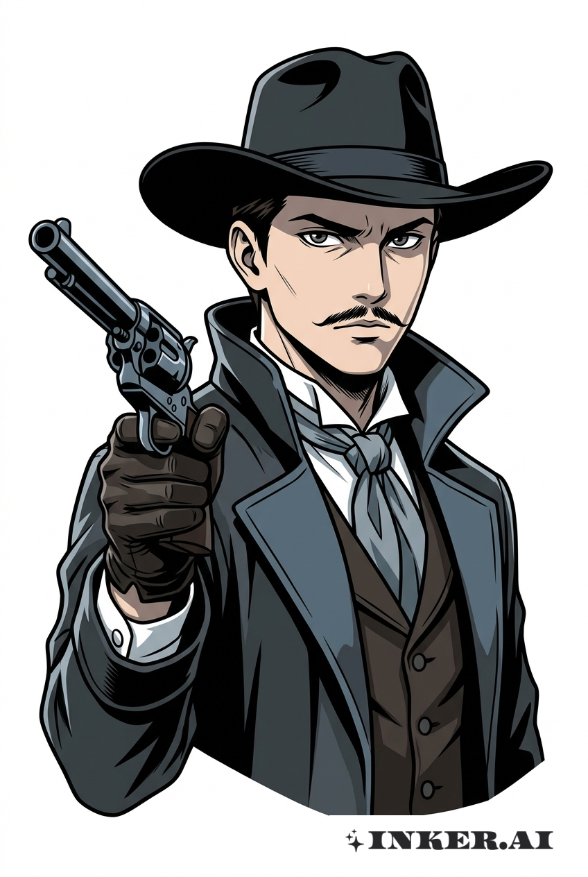 Doc Holliday Anime Duelista