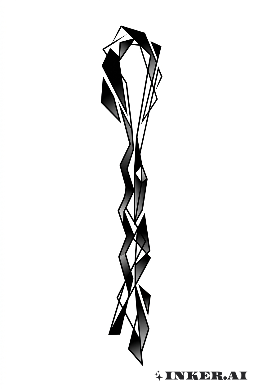 ジオメトリックボビーピン融合