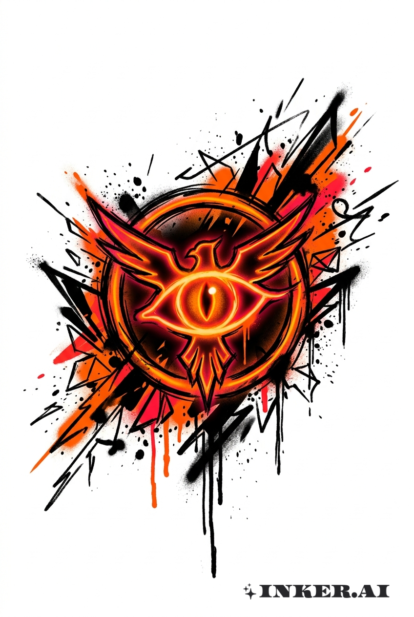 Estallido de Ojo Graffiti de Geass