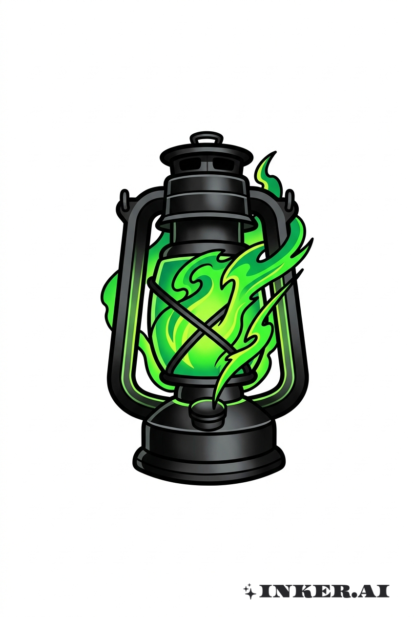 黑燈籠新學校螢光