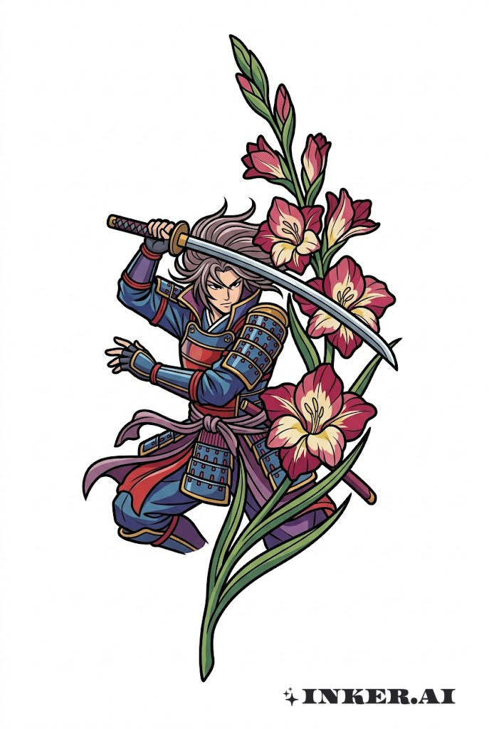 Anime Guerreiro Gladiolus
