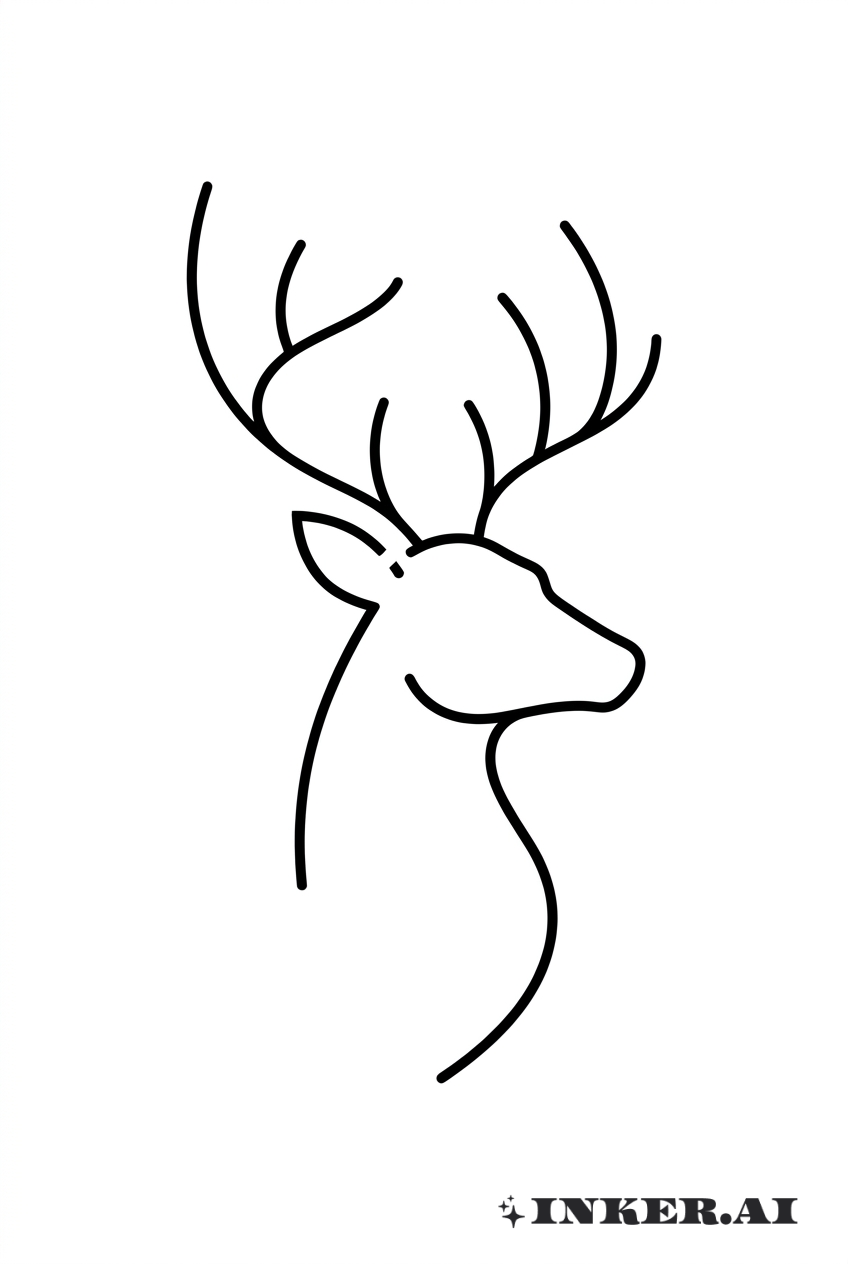 Minimalist Abstract Buck Form