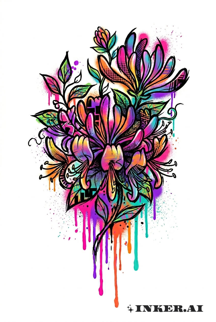 Mosaico Artistico Callejero Madreselva