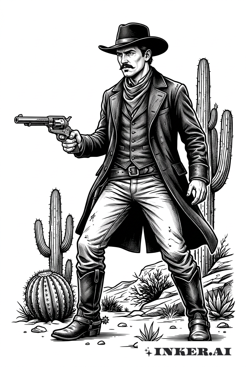 Doc Holliday Duellhaltung
