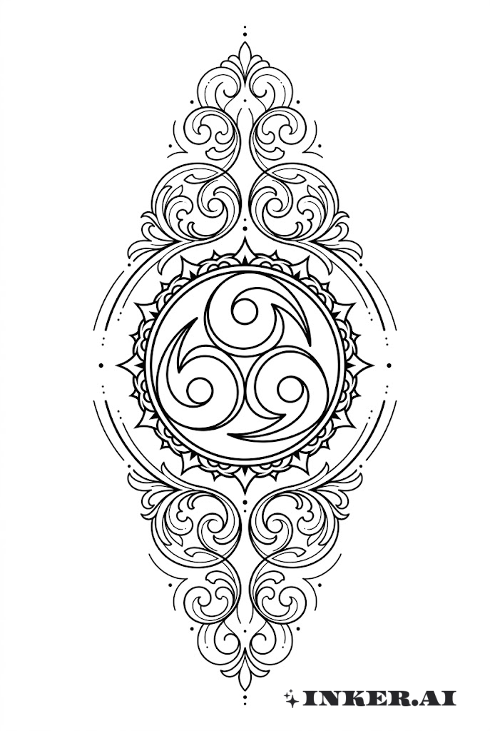 サスケ 呪印 バロック オーナメント