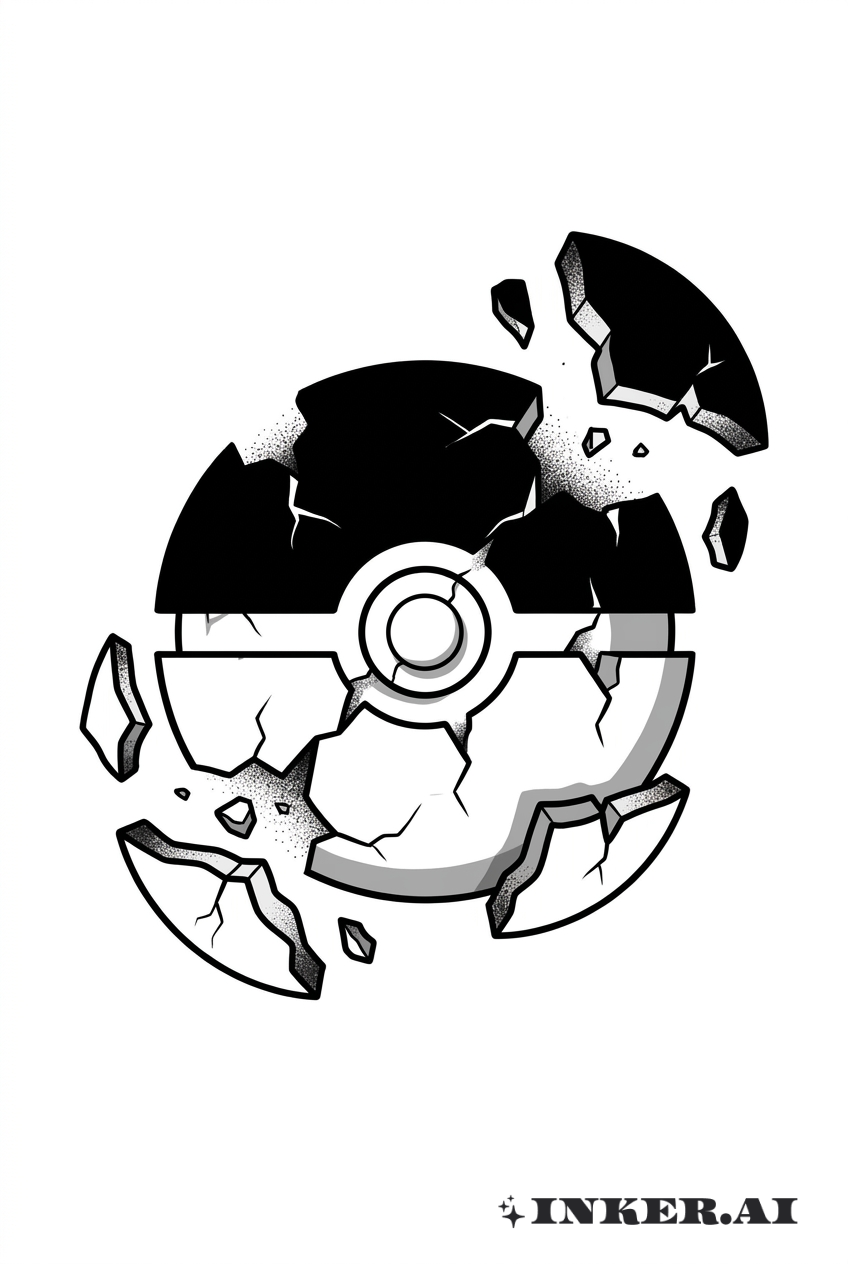 Fragment de Pokéball Brisé