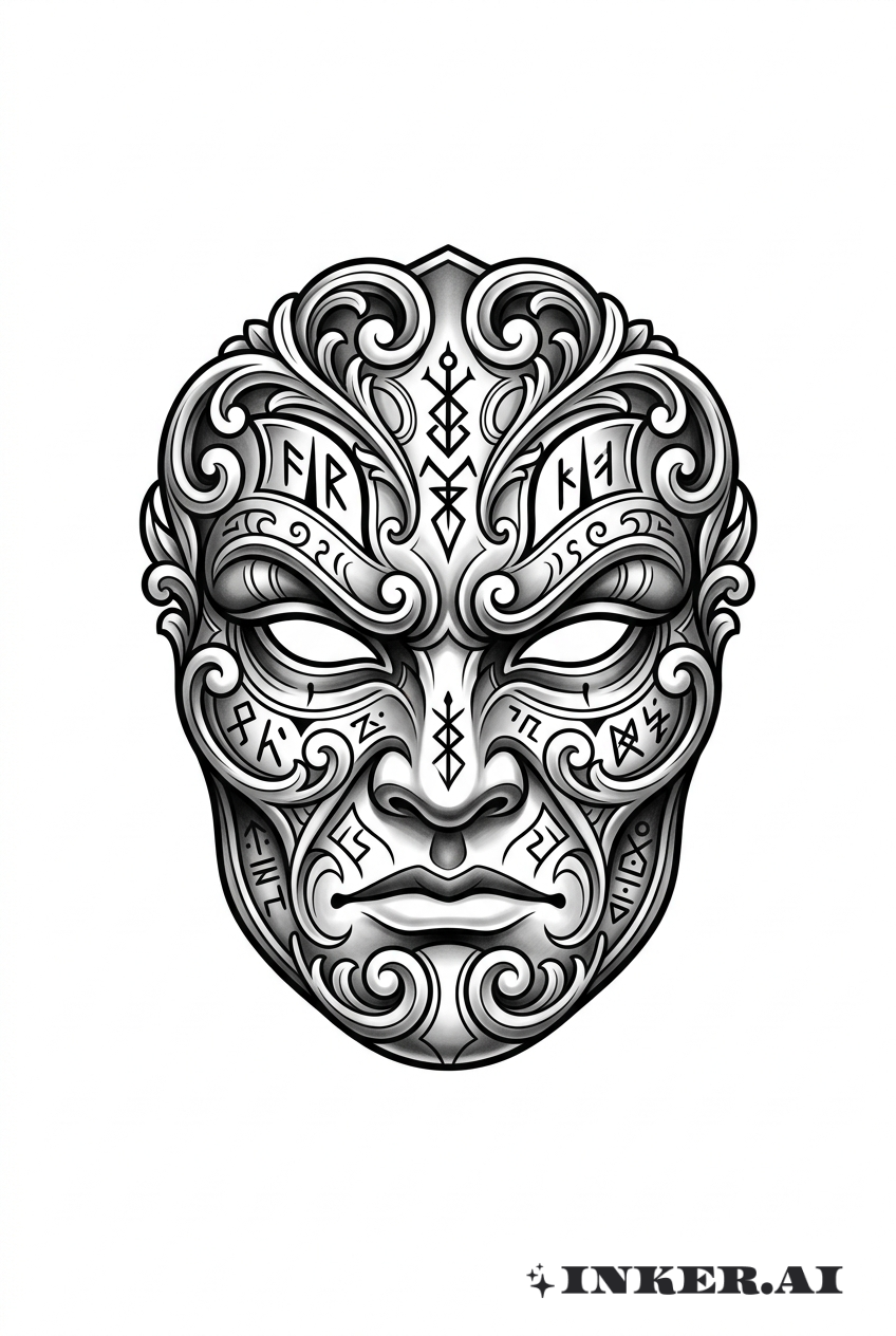 Máscara de Sigilo Arcano Chicano