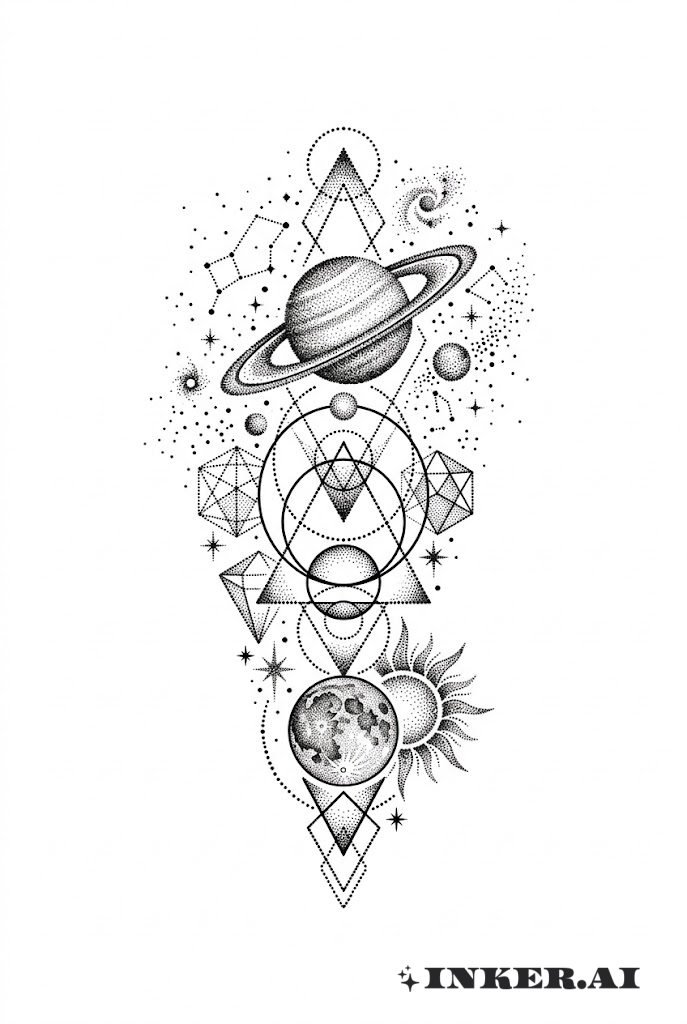 Dotwork Space Geometry
