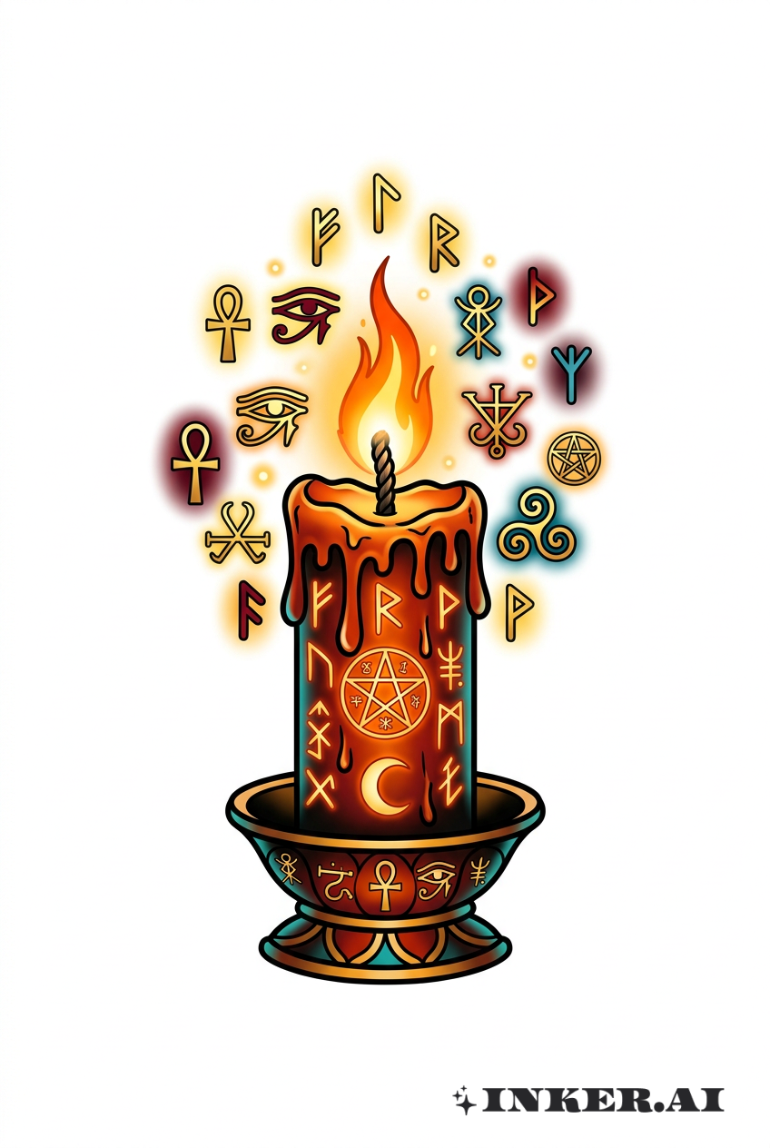 アーケイン儀式キャンドル