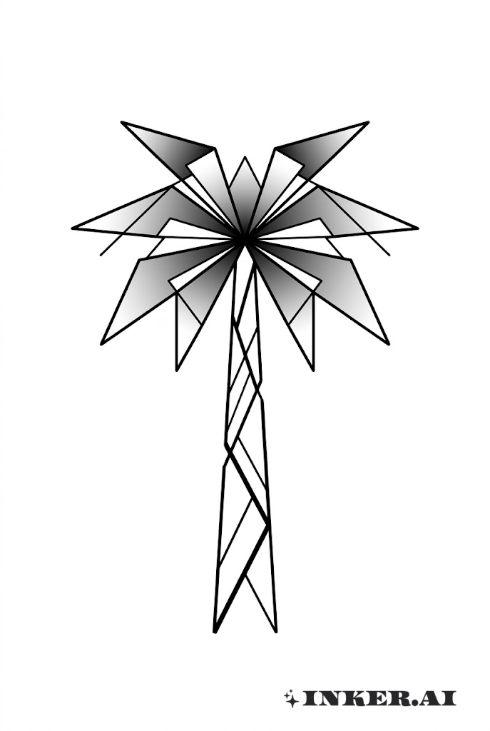 Bóng Dáng Hình Bàn Tay Đối Xứng