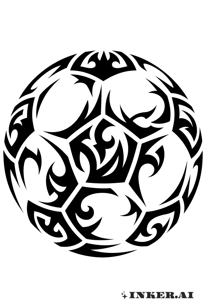 Tribal Soccer Sphere