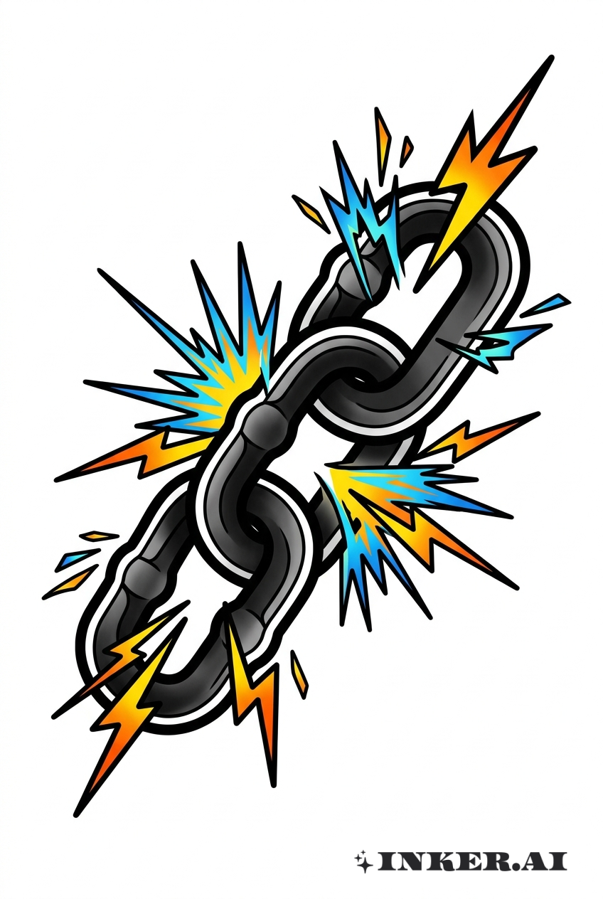 Bioshock Chain with Electric Sparks