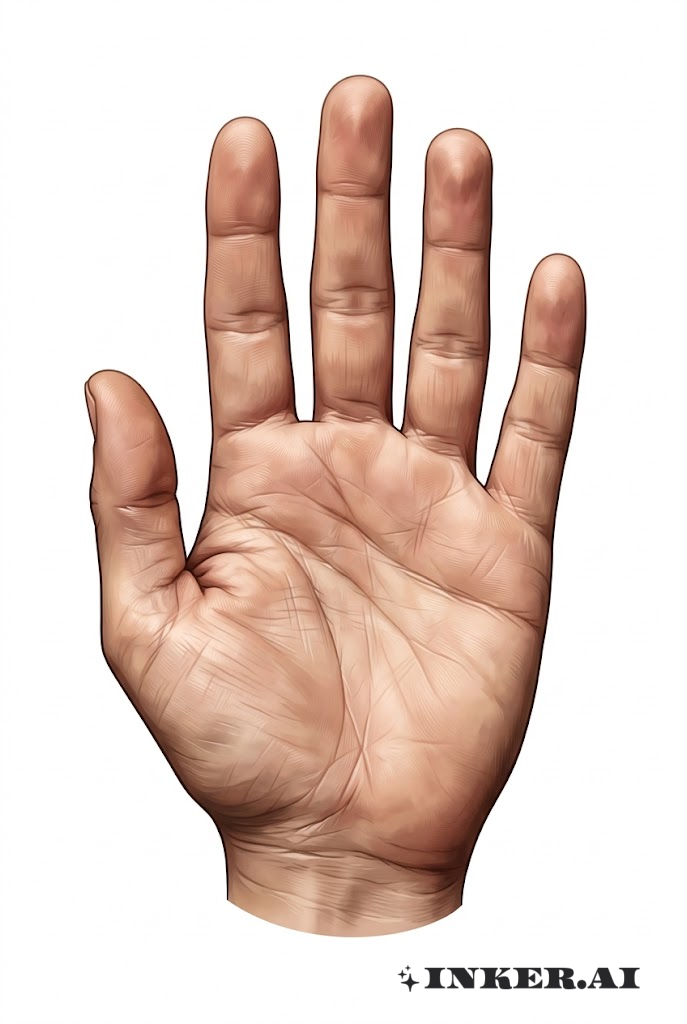 Palma Realista en Primer Plano