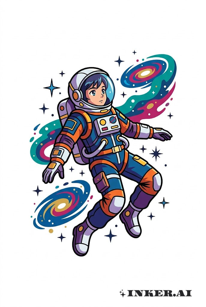 Anime Weltraumforscher