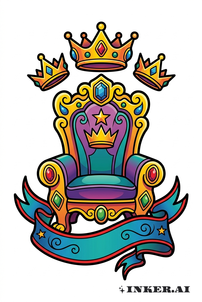Vibrant Kingdom Throne