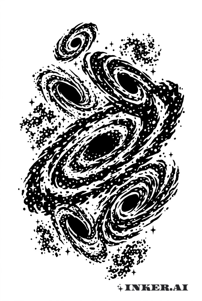 Clúster Galáctico Blackwork