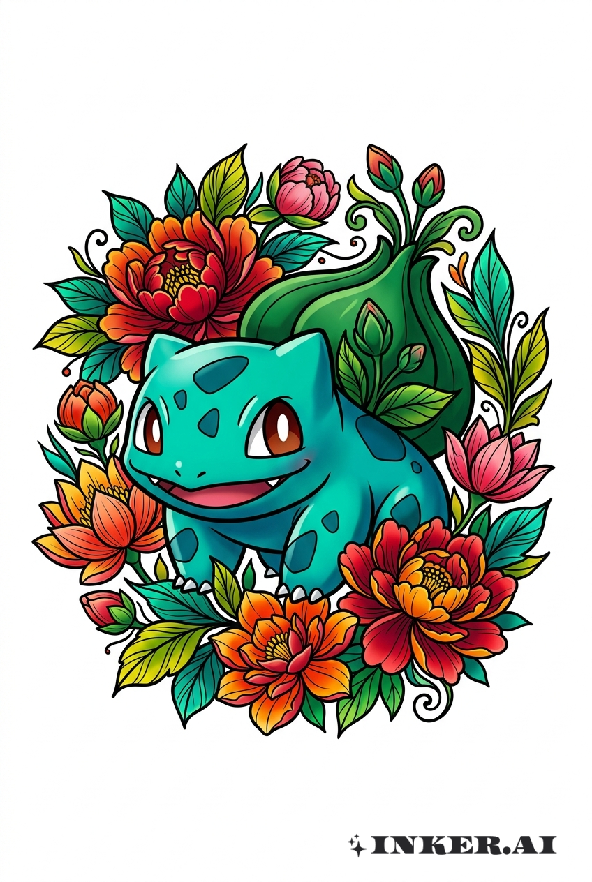 Bulbasaur Neo-Truyền Thống Nở Hoa