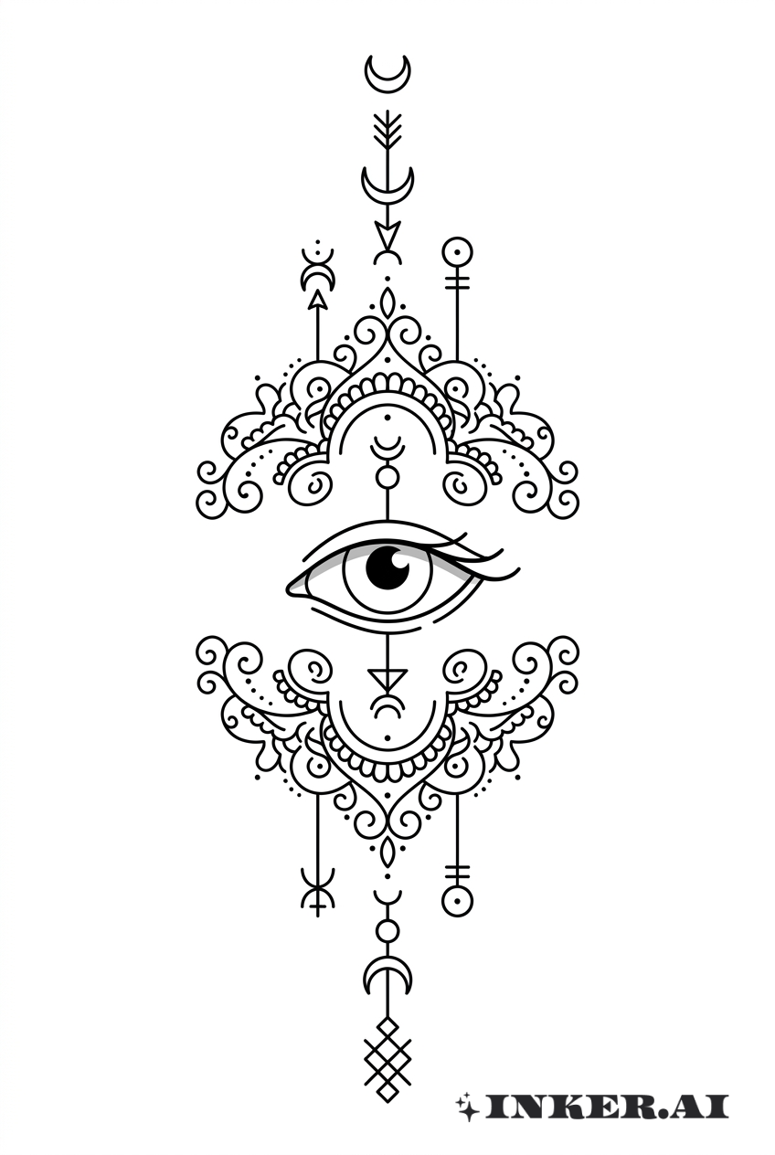 Adorno del Ojo Arcano