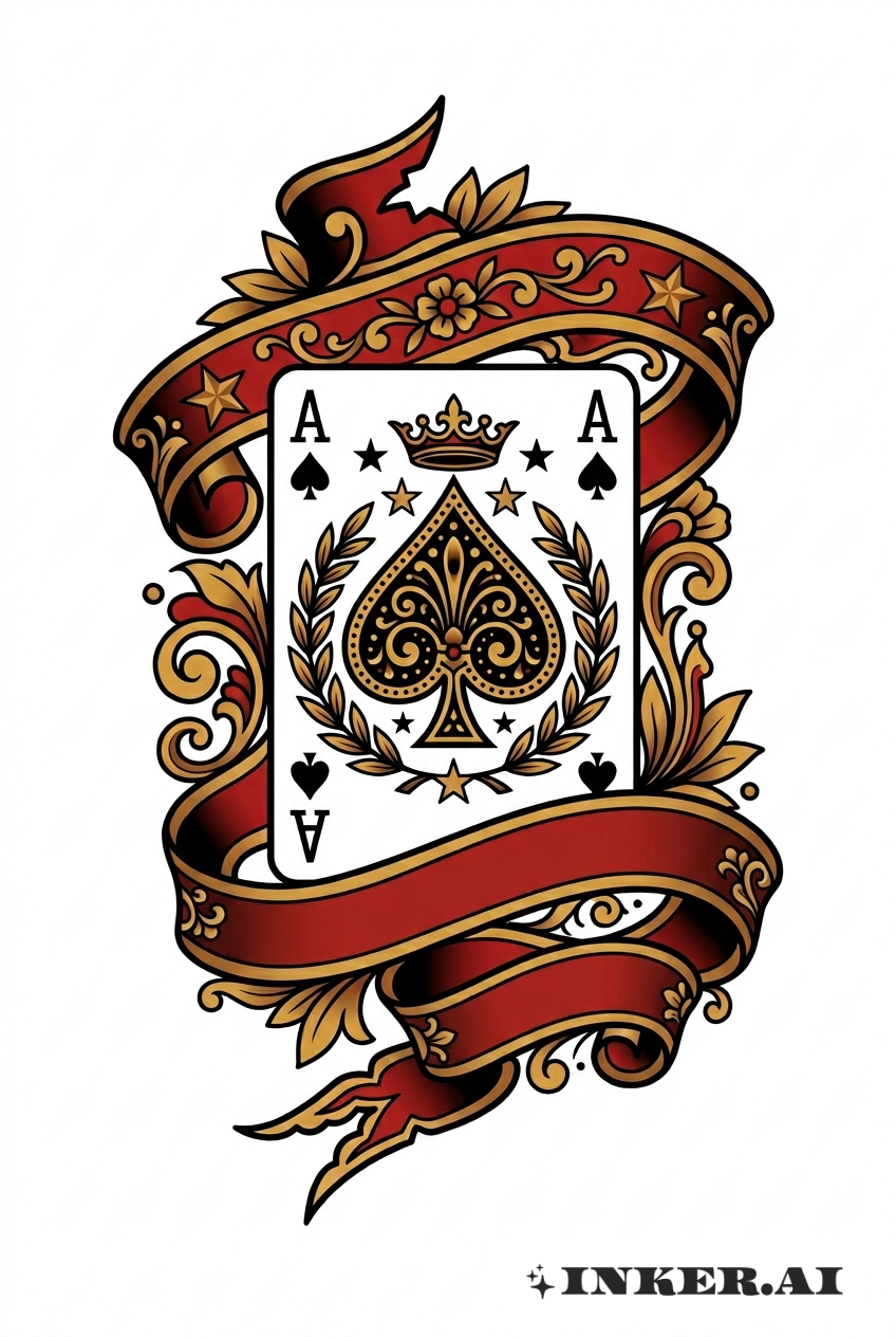 Bannière Royale de l’As de Pique
