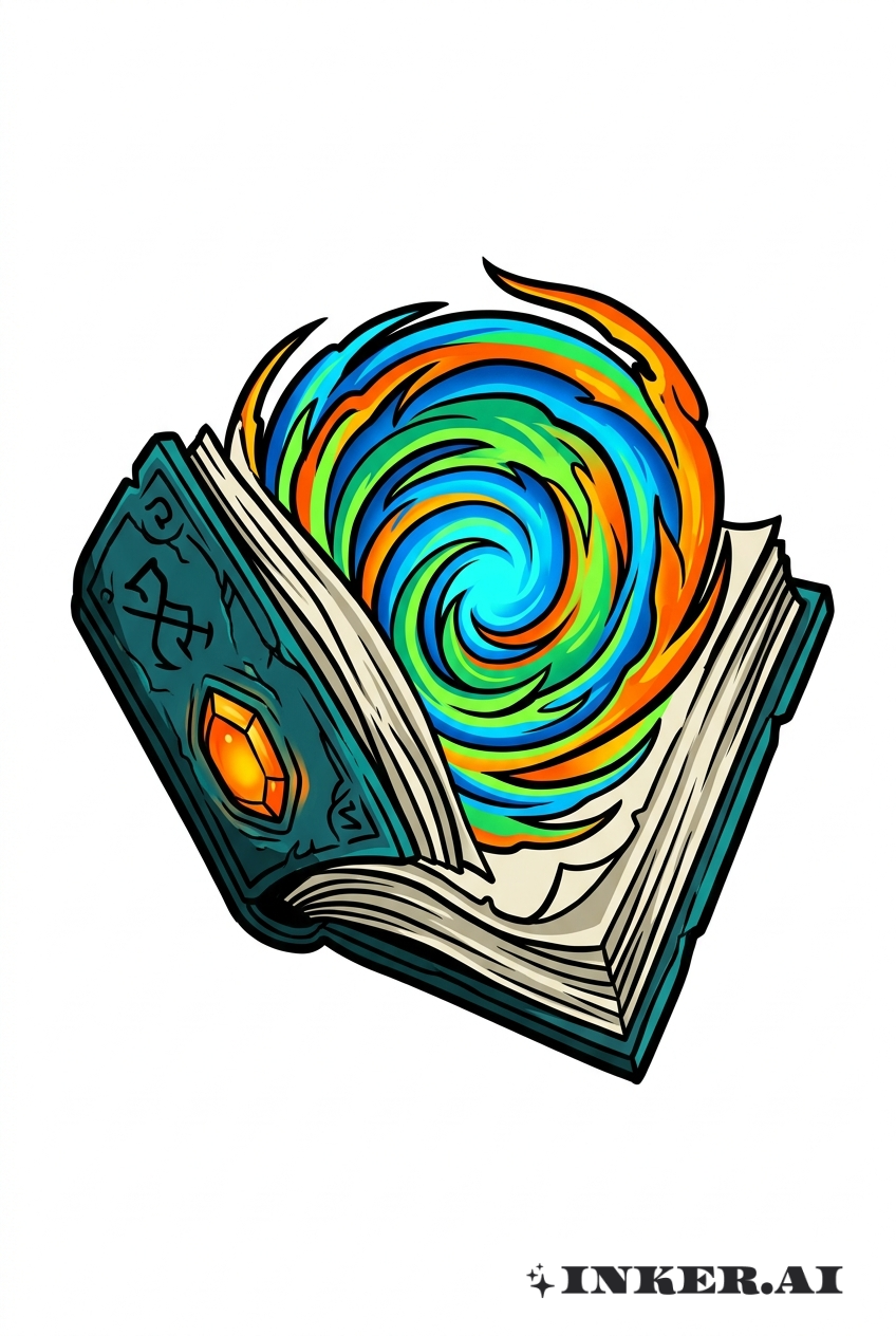 Arcanes Zauberbuchportal