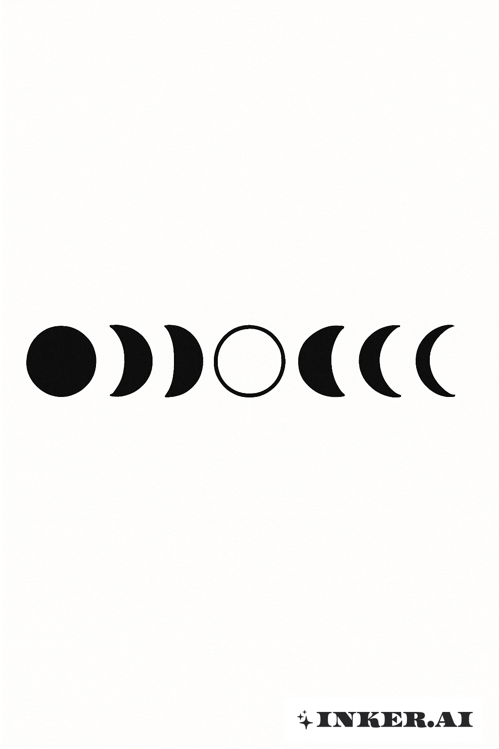 달의 상 - 네가티브 공간 블랙아웃