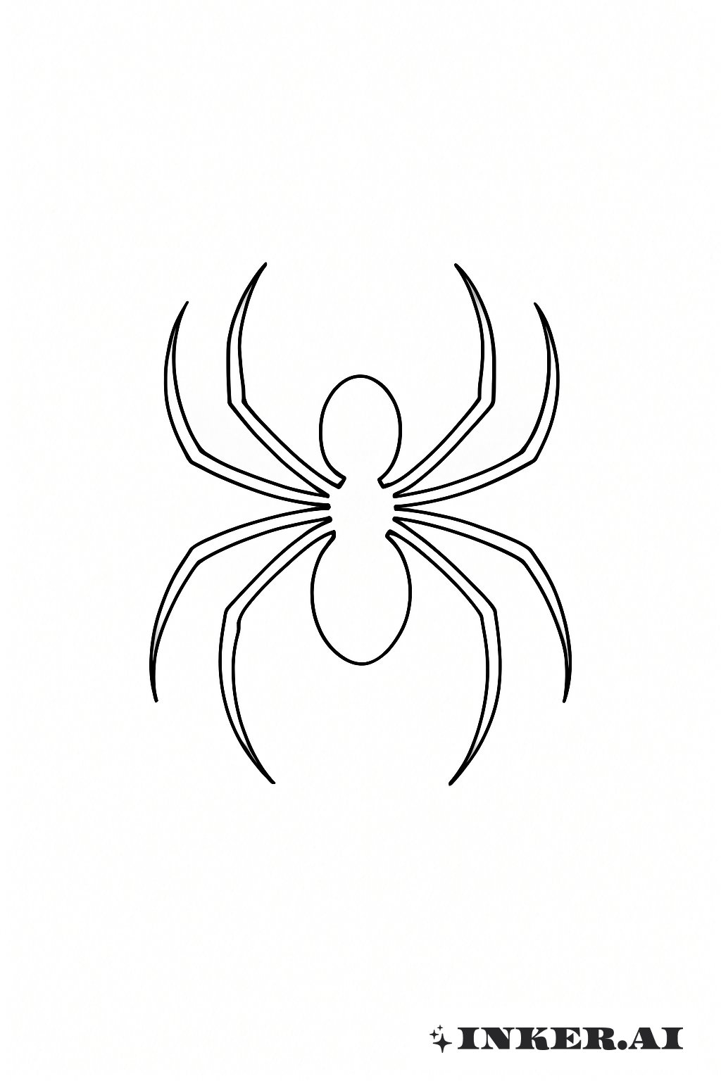 Contorno de Araña de la Brigada Fantasma