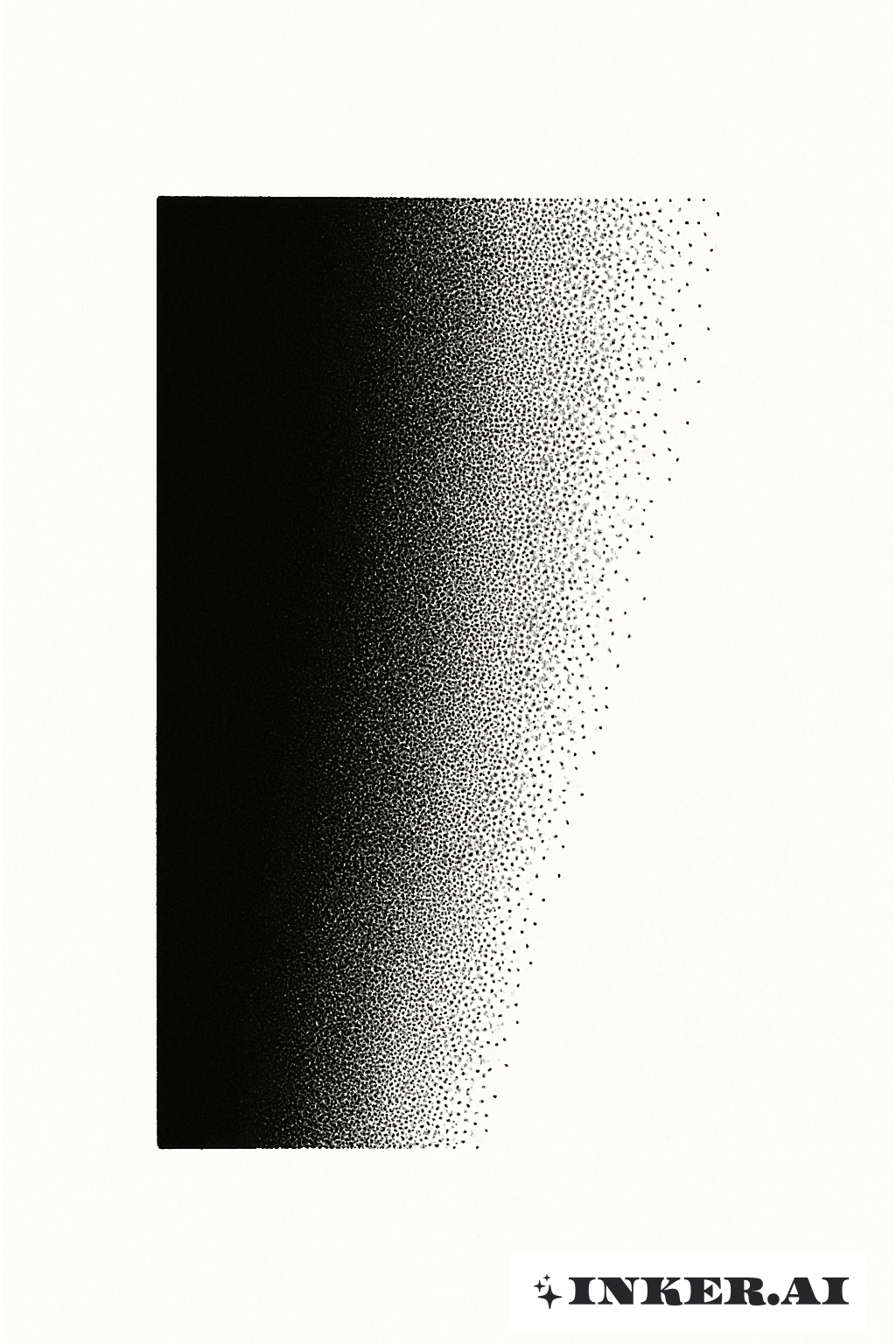 점묘 페이드 블랙아웃