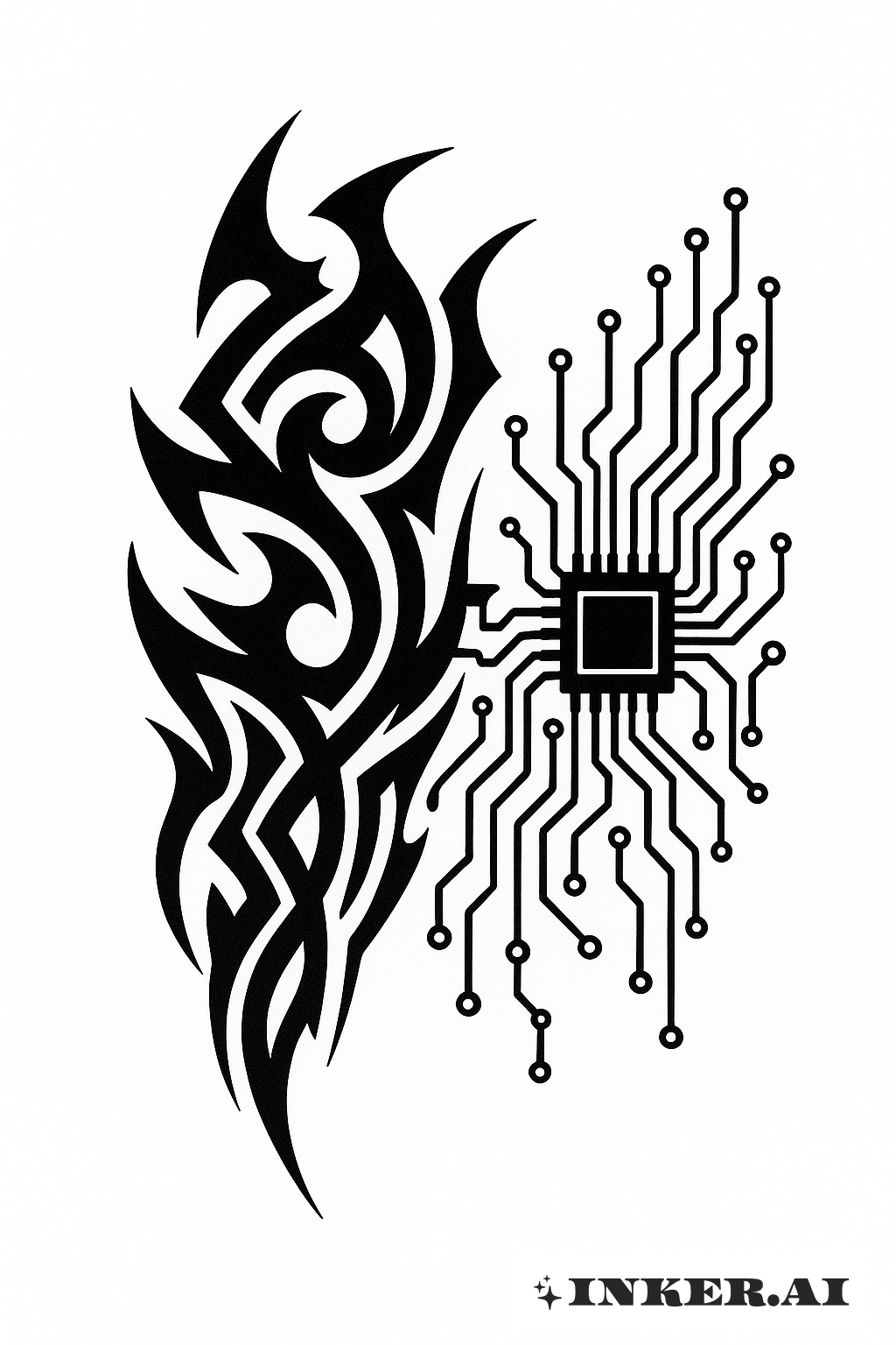 Z世代のトライバルパターンが回路に変化する