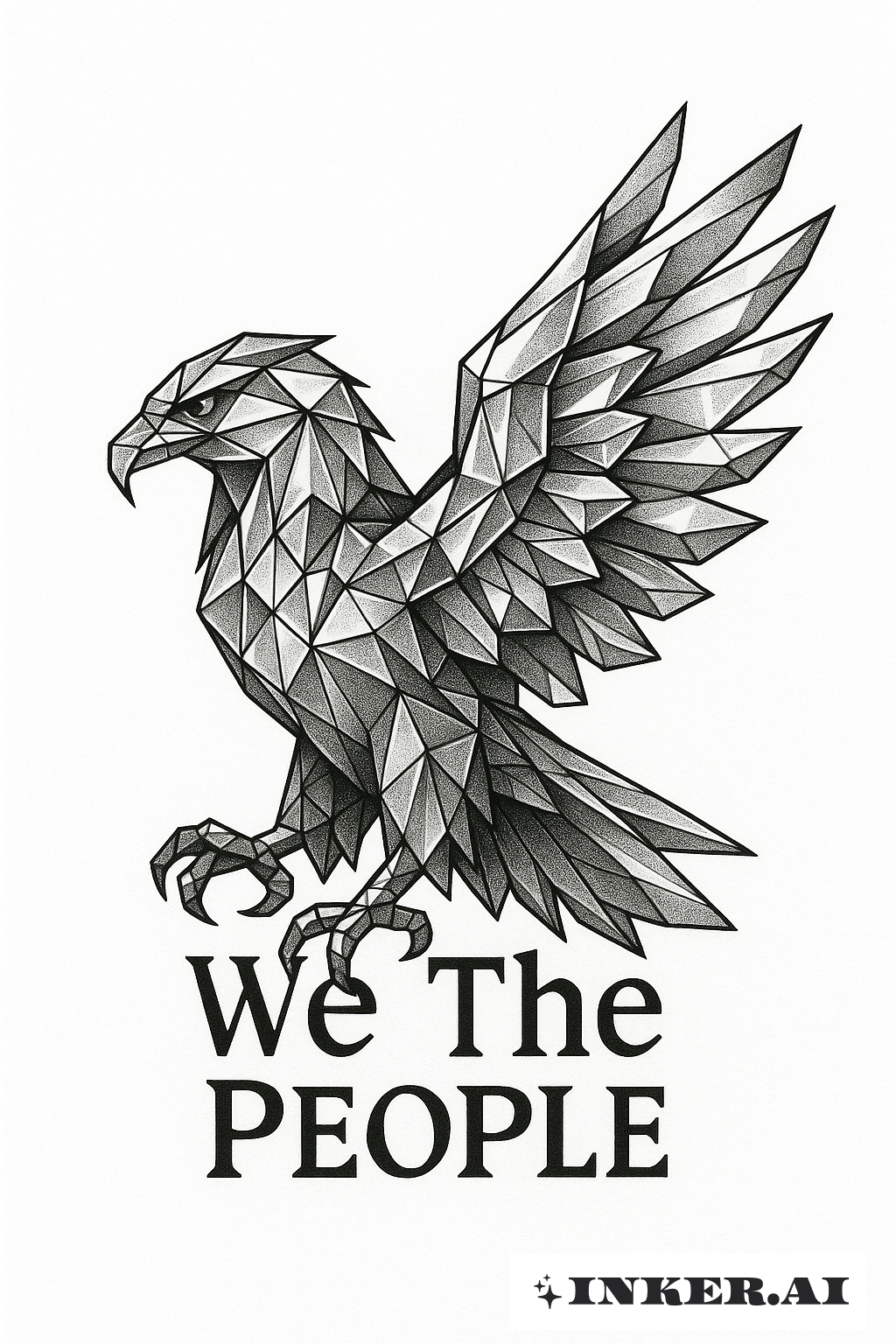 一隻結晶的老鷹與我們人民