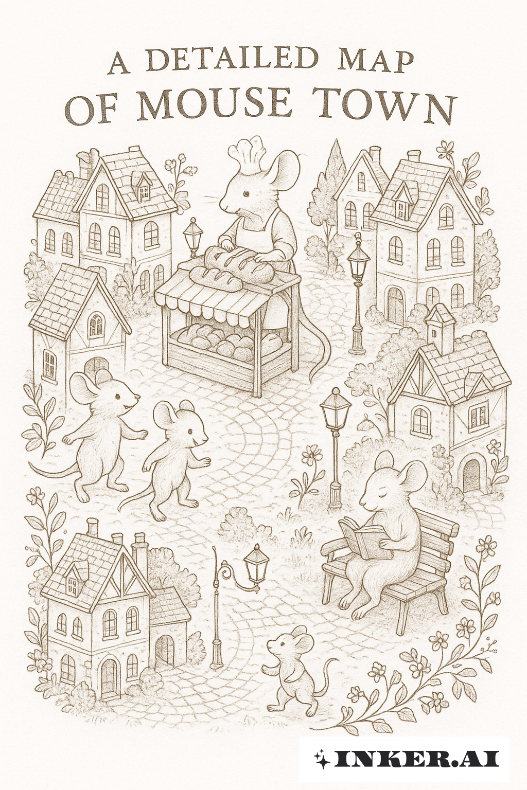 A Detailed Map of Mouse Town