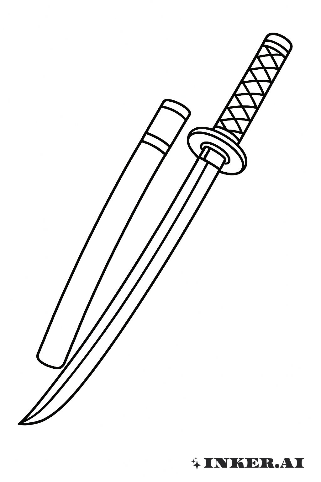 Yakuza Katana und Scheide
