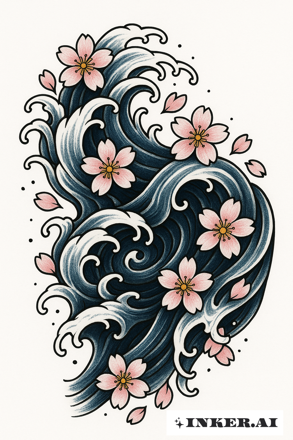 Ondas Quebrando e Florescendo na Coxa