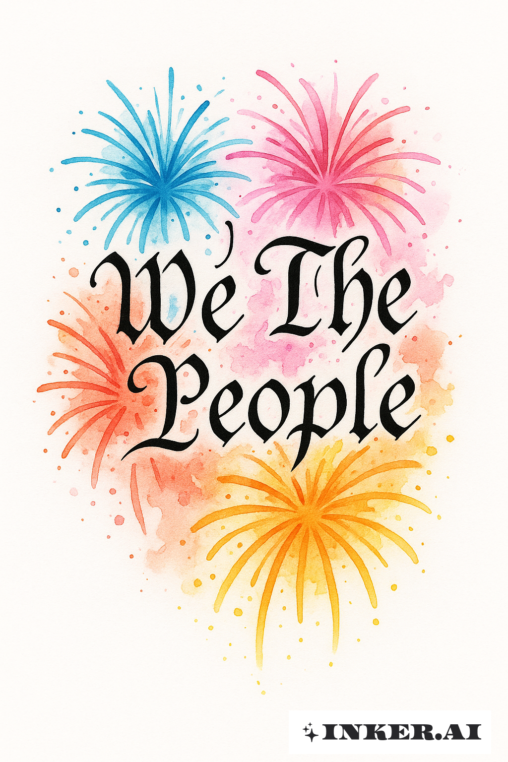 Fogo de Artifício Explode ao Redor de Nós, o Povo