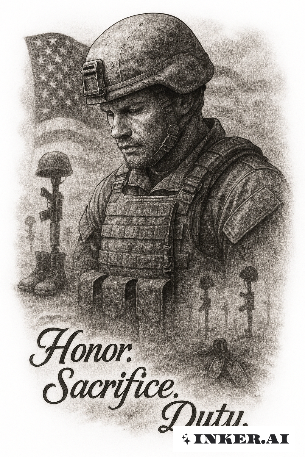 병사에 대한 헤그세스의 경의