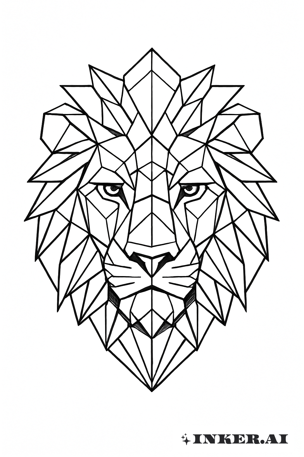 기하학적 헥세스 라이언의 시선