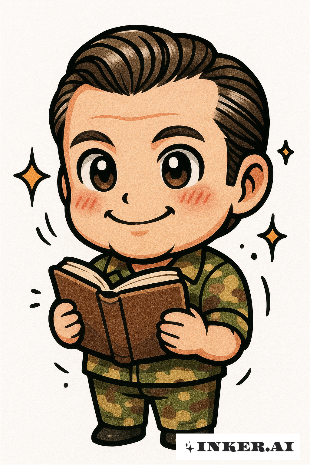 책을 든 치비 피트 헤그세스